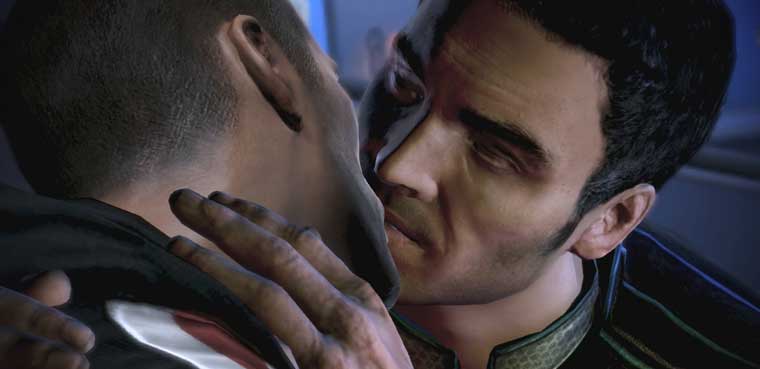BioWare Mass Effect romance gay
