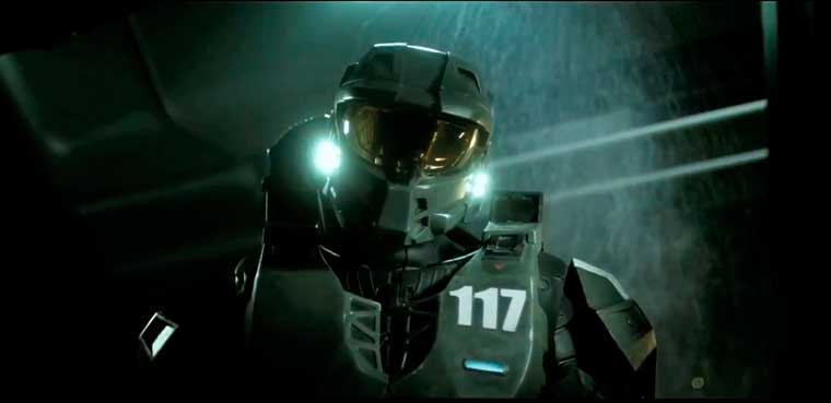 Halo 4: Forward Unto Dawn - Serie actores reales