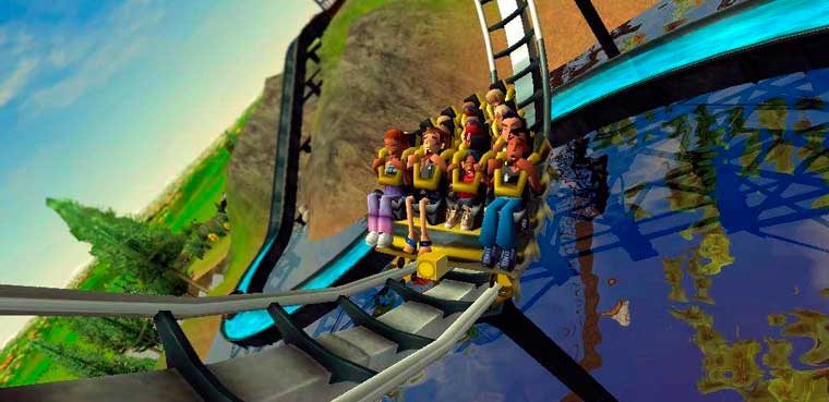 Rollercoaster Tycoon 3D - En octubre en 3DS