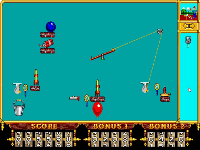 The Incredible Machine puzzle