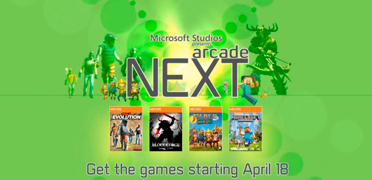 Microsoft  anuncia Arcade NEXT, cada semana un nuevo juego para Xbox 360
