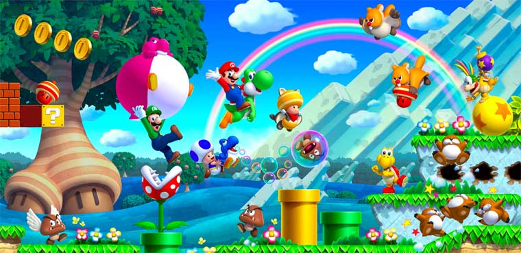 'New Super Mario Bros U' nos muestra más detalles / Wii U