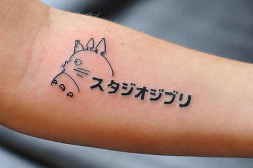 Tatuaje de Totoro